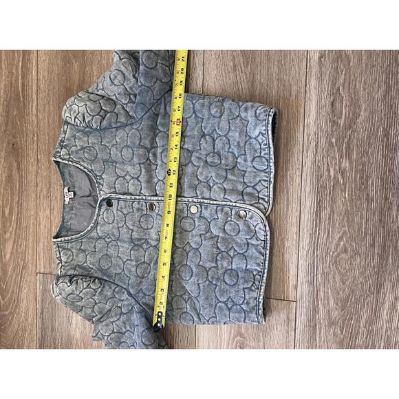 LFD Women's Quilted Denim Jacket Medium - Picture 5 of 8